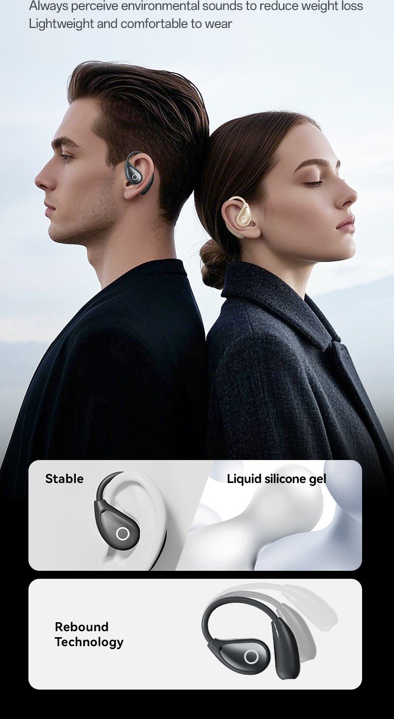 ai translation bluetooth headphones — wireless, ultra long battery life, touchscreen, open ear design