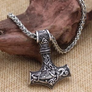 Hammer Necklace Stainless Steel Necklace