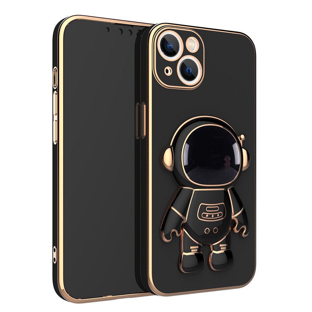 3D Astronaut iPhone Case Anti-Drop Electroplating Bracket - Image 6
